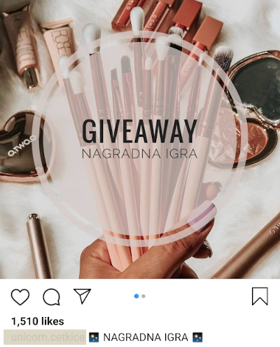 takmičenje i darivanje na Instagramu